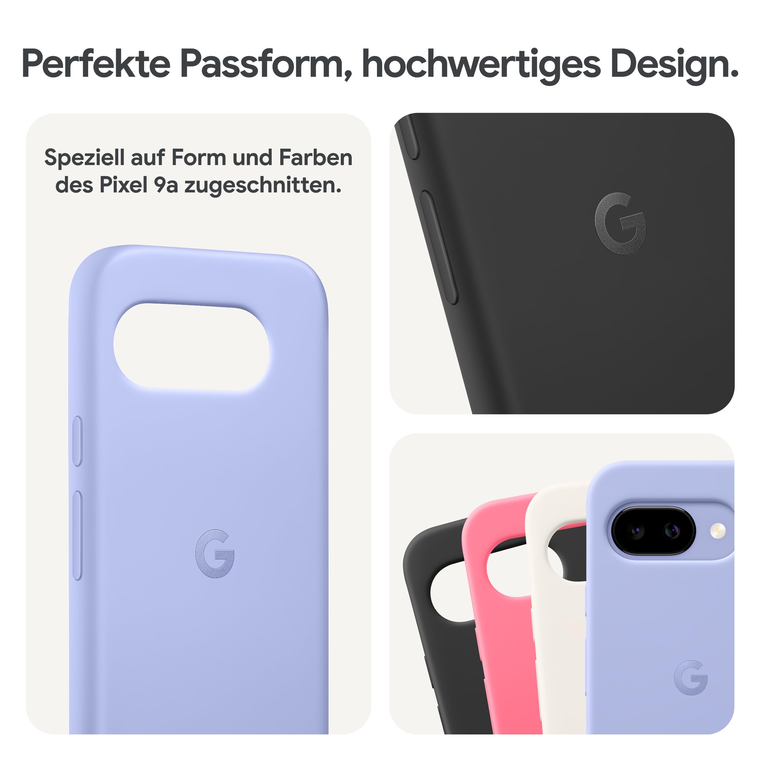 Google Pixel 9a Case – Langlebiges, fleckenabweisendes Silikon